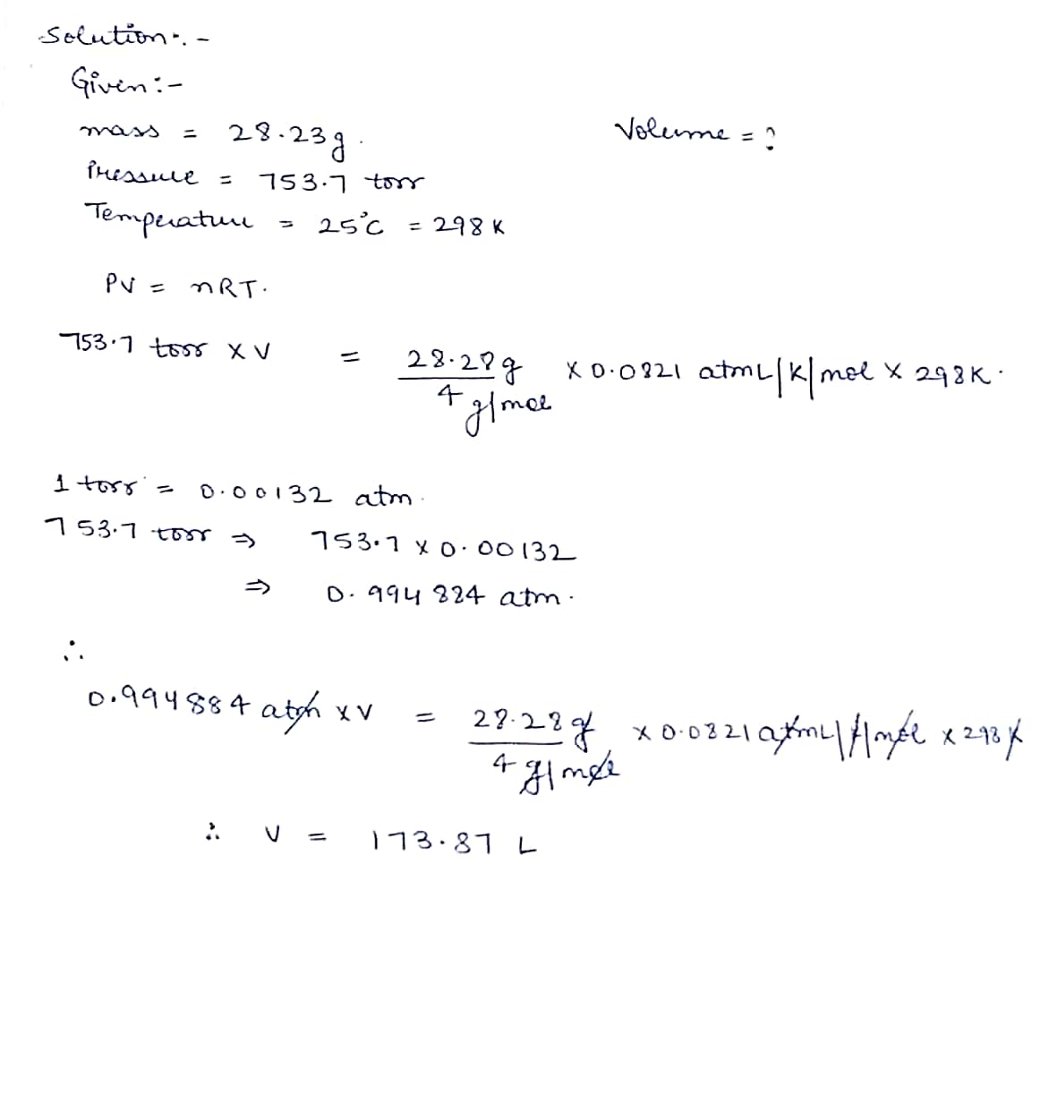 Chemistry homework question answer, step 2, image 1